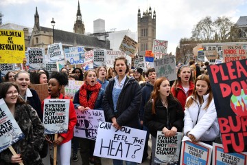 Students Bring Fresh Wave of Climate Strikes to UK Streets